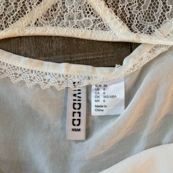 H&M White Lace-Back Romper - Picture 4 of 8